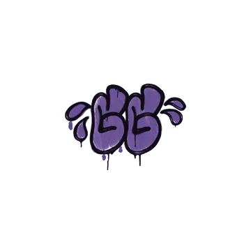Sealed Graffiti | GGWP (Monster Purple)