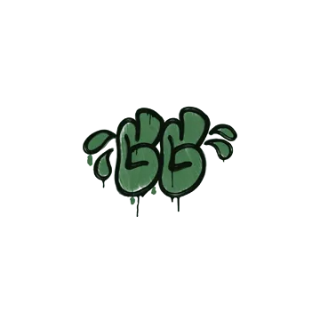 Sealed Graffiti | GGWP (Jungle Green)