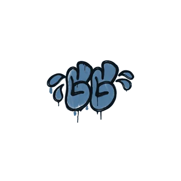 Sealed Graffiti | GGWP (Monarch Blue)