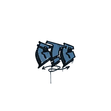 Sealed Graffiti | GTG (Monarch Blue)