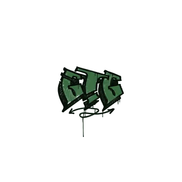 Sealed Graffiti | GTG (Jungle Green)