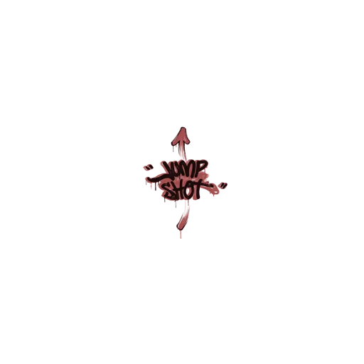 Sealed Graffiti | Jump Shot (Blood Red)