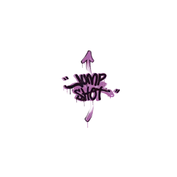 Sealed Graffiti | Jump Shot (Bazooka Pink)