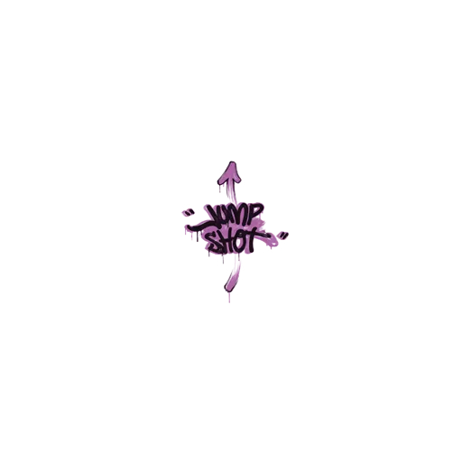 Sealed Graffiti | Jump Shot (Bazooka Pink)
