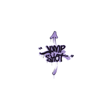 Sealed Graffiti | Jump Shot (Violent Violet)