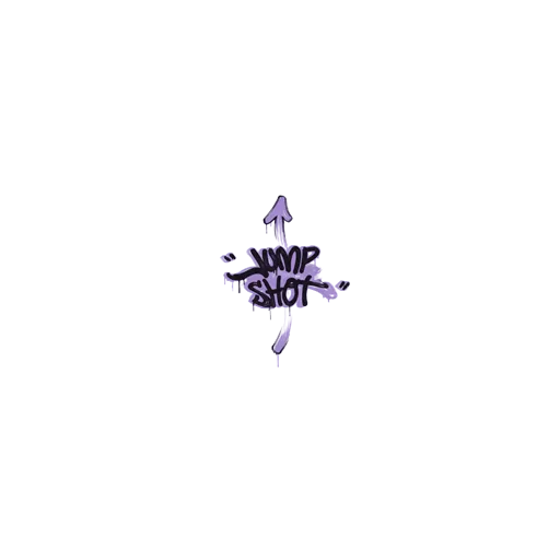 Sealed Graffiti | Jump Shot (Violent Violet)