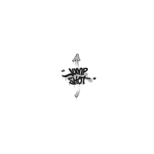 Sealed Graffiti | Jump Shot (Shark White)