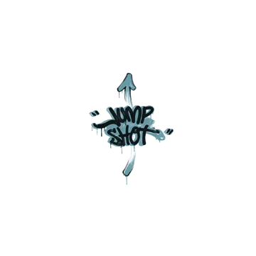 Sealed Graffiti | Jump Shot (Wire Blue)