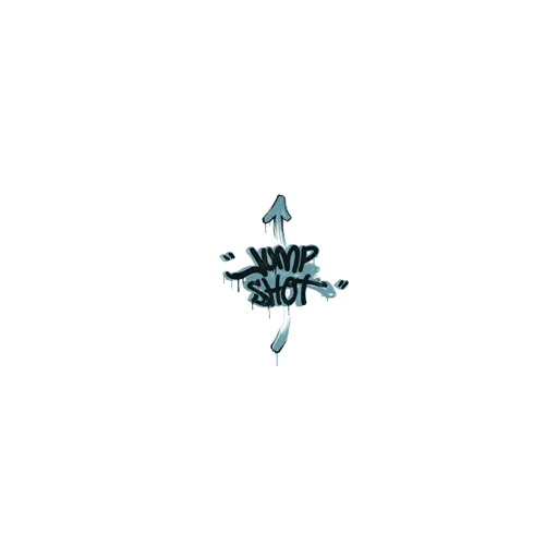 Sealed Graffiti | Jump Shot (Wire Blue)
