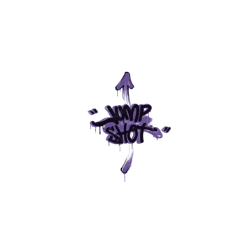 Sealed Graffiti | Jump Shot (Monster Purple)