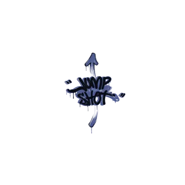 Sealed Graffiti | Jump Shot (SWAT Blue)