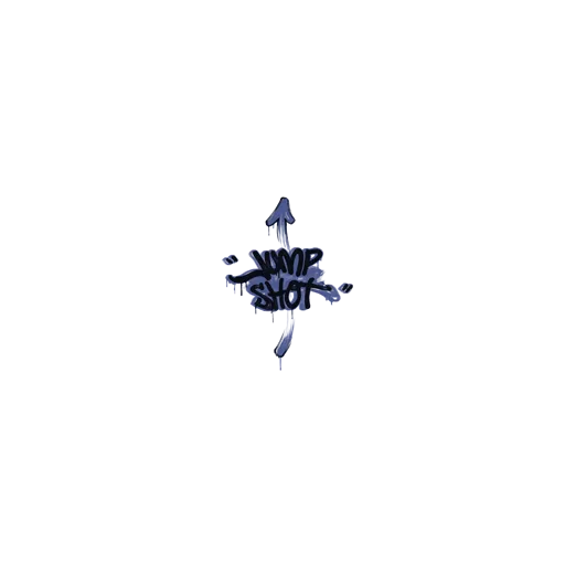 Sealed Graffiti | Jump Shot (SWAT Blue)