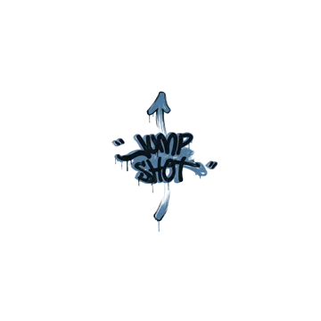 Sealed Graffiti | Jump Shot (Monarch Blue)