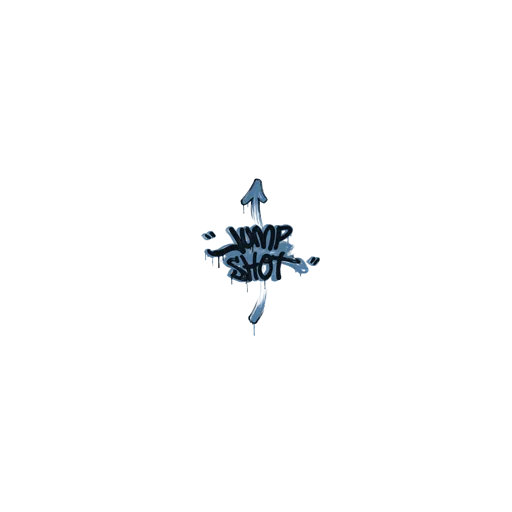 Sealed Graffiti | Jump Shot (Monarch Blue)
