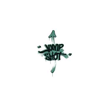 Sealed Graffiti | Jump Shot (Frog Green)