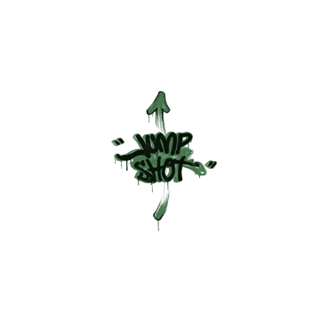 Sealed Graffiti | Jump Shot (Jungle Green)
