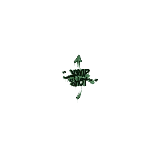 Sealed Graffiti | Jump Shot (Jungle Green)