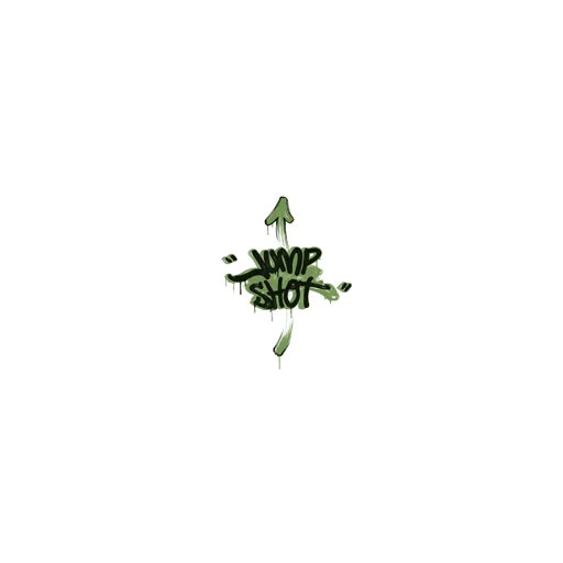 Sealed Graffiti | Jump Shot (Battle Green)
