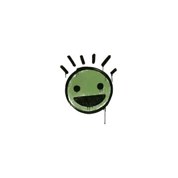 Sealed Graffiti | Still Happy (Battle Green)