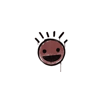 Sealed Graffiti | Still Happy (Brick Red)