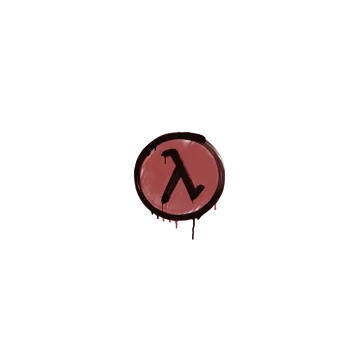 Sealed Graffiti | Lambda (Blood Red)