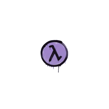 Sealed Graffiti | Lambda (Violent Violet)