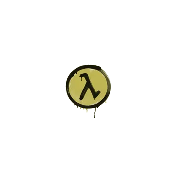 Sealed Graffiti | Lambda (Tracer Yellow)