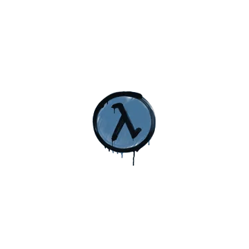 Sealed Graffiti | Lambda (Monarch Blue)