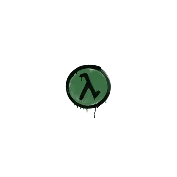 Sealed Graffiti | Lambda (Jungle Green)