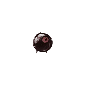 Sealed Graffiti | 8-Ball (Brick Red)