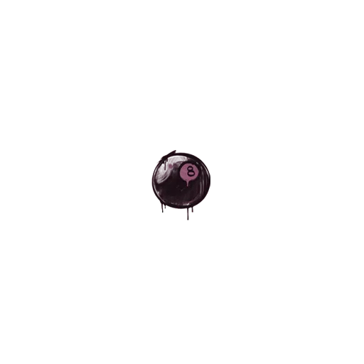 Sealed Graffiti | 8-Ball (Princess Pink)