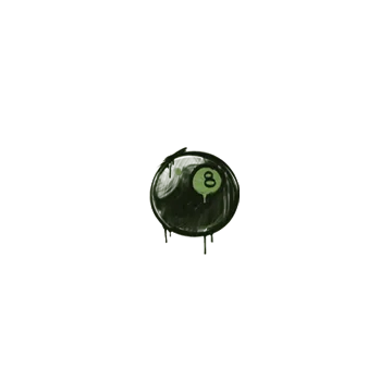 Sealed Graffiti | 8-Ball (Battle Green)