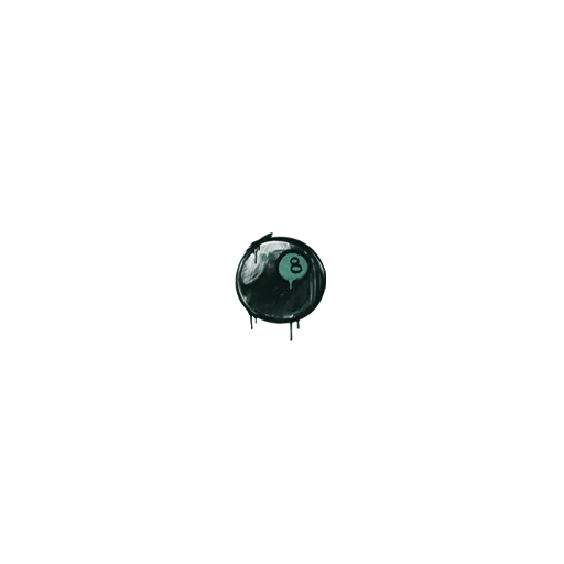Sealed Graffiti | 8-Ball (Frog Green)
