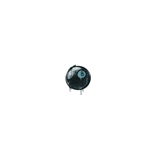 Sealed Graffiti | 8-Ball (Wire Blue)