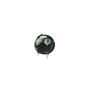 Sealed Graffiti | 8-Ball (Cash Green)