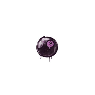 Sealed Graffiti | 8-Ball (Bazooka Pink)