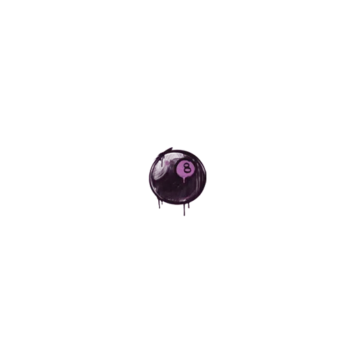 Sealed Graffiti | 8-Ball (Bazooka Pink)