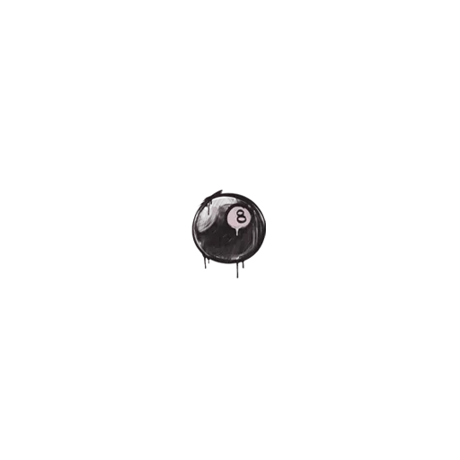 Sealed Graffiti | 8-Ball (War Pig Pink)