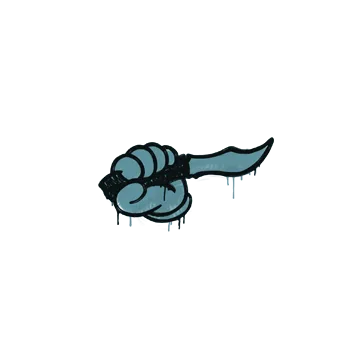 Sealed Graffiti | Backstab (Wire Blue)