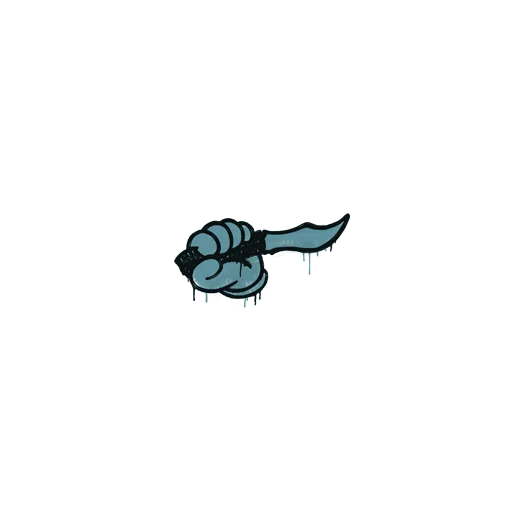 Sealed Graffiti | Backstab (Wire Blue)