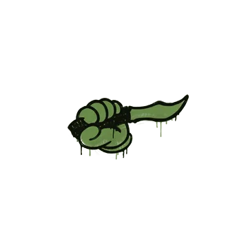 Sealed Graffiti | Backstab (Battle Green)
