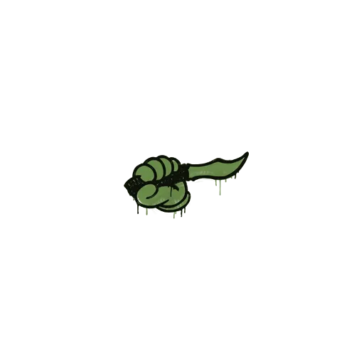 Sealed Graffiti | Backstab (Battle Green)
