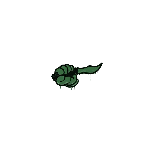Sealed Graffiti | Backstab (Jungle Green)