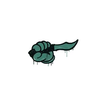 Sealed Graffiti | Backstab (Frog Green)