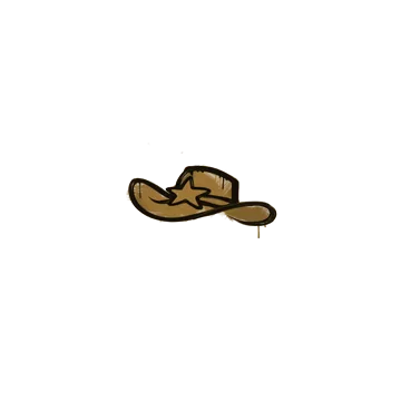 Sealed Graffiti | Sheriff (Desert Amber)