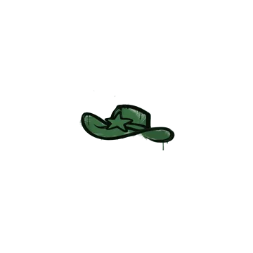 Sealed Graffiti | Sheriff (Jungle Green)