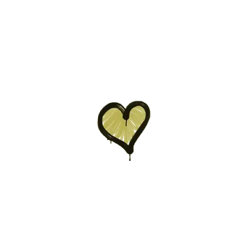 Sealed Graffiti | Heart (Tracer Yellow)