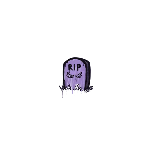 Sealed Graffiti | Tombstone (Violent Violet)