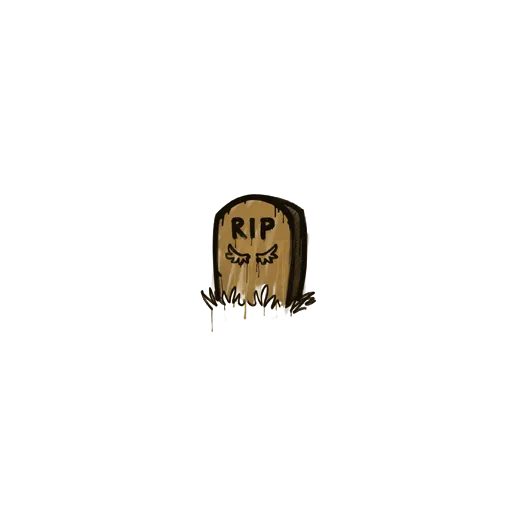 Sealed Graffiti | Tombstone (Desert Amber)