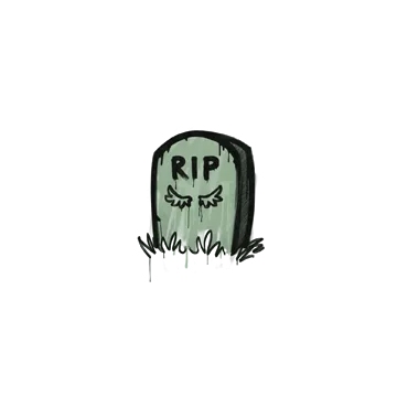 Sealed Graffiti | Tombstone (Cash Green)